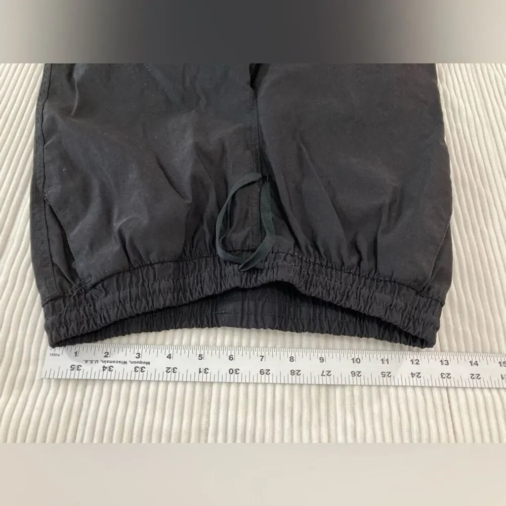 Hurley Boys 14/16 Black Nylon Jogger Pants Pull-On Pockets Outdoor Gorpcore